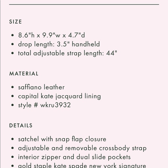 Kate Spade Satchel♠️♥️♠️♥️ - Picture 8 of 8